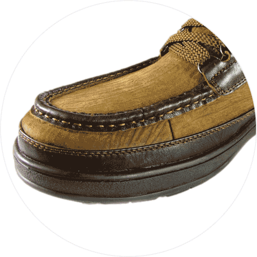 Moccasin Shoe Upper Stitching The Shoes